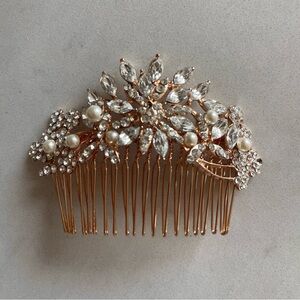 Rose gold hair clip